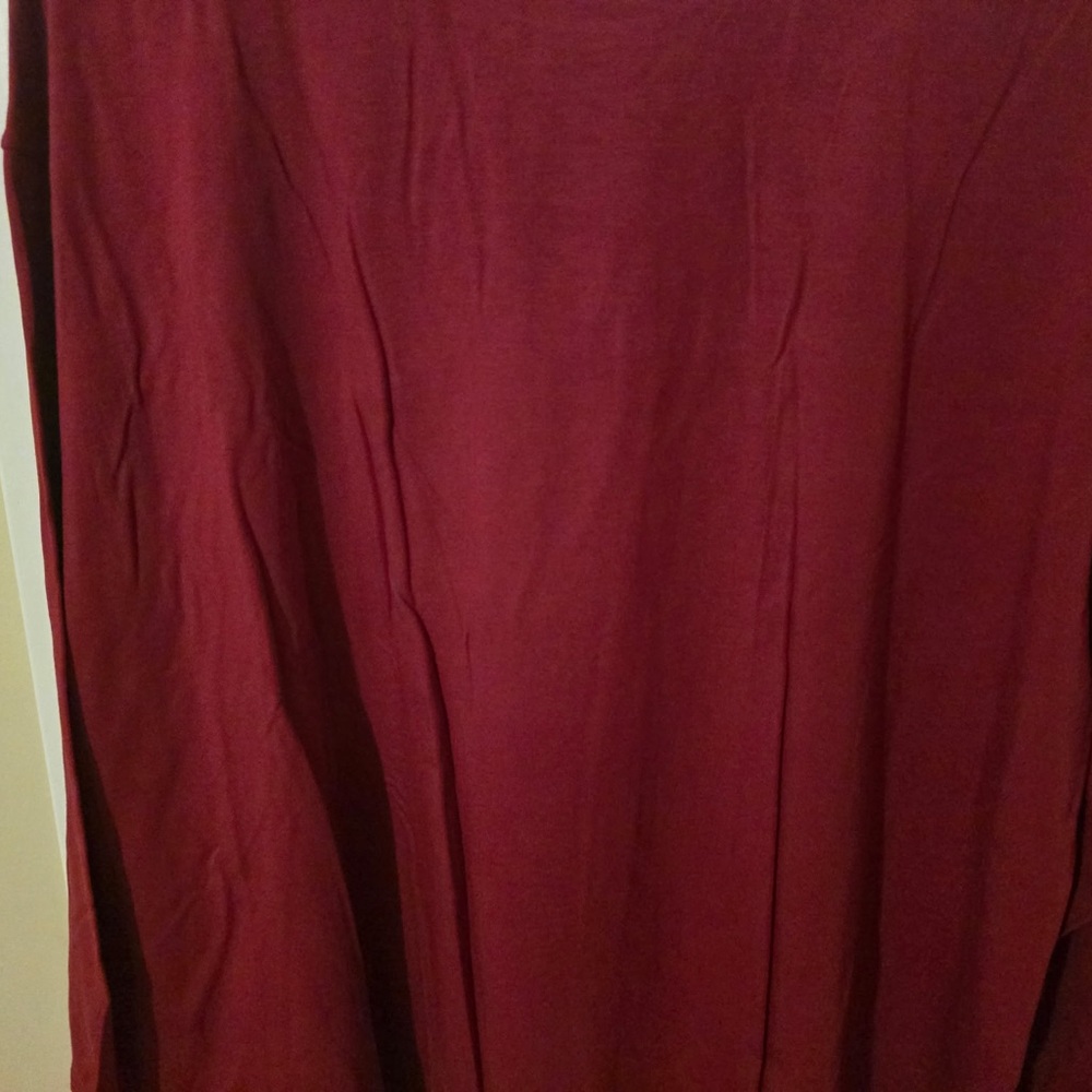 J. Jill Women's Deep Red Blouse - Picture 6 of 8